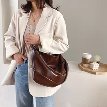 BolsosSac, женские сумки через плечо, модные сумки с цепочками из искусственной кожи, большие сумки через плечо для женщин, сумка-мессенджер, роскошная женская сумка