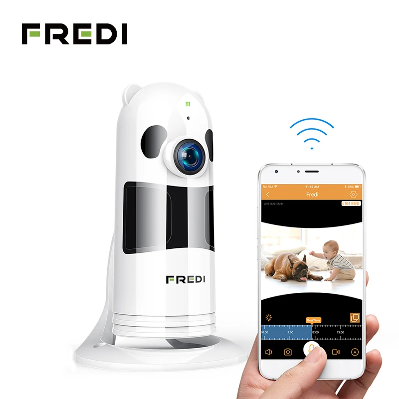 FREDI домашняя IP камера безопасности 960P HD беспроводной WiFi Детский Монитор
