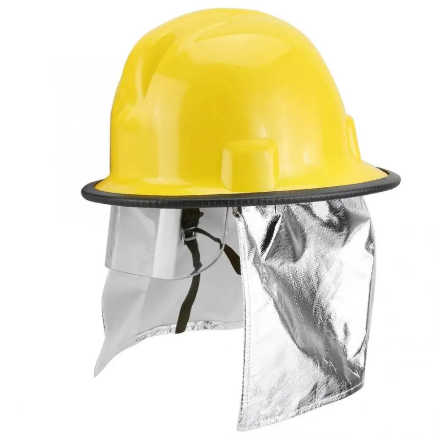 Пожарный защитный шлем с алюминиевой фольгой, предотвращающей огнестойкость