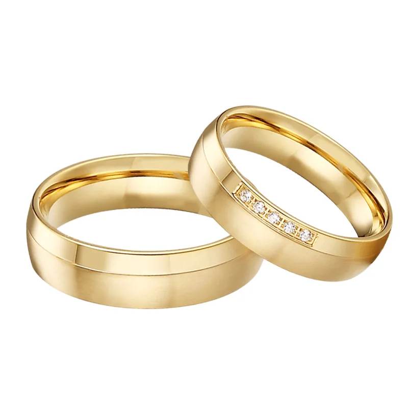 Comfort Fit New Model Love Alliances Wedding Rings Sets For Men And ...