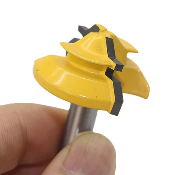 

45 ° Lock Miter Router Bit 8mm Shank Trimmer Wood Milling Joint Cutter Trimming