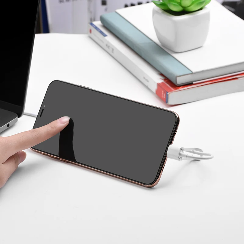 HOCO X31 31 шт./лот,, USB кабель для iphone с функцией держателя, usb-кабель для синхронизации данных, шнур для мобильного телефона