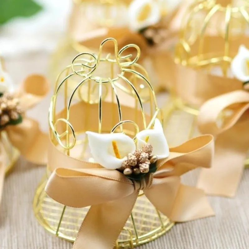 Blue Pumpkin Carriage Candy Box Set - 5pcs Wedding Halloween Christmas Decor