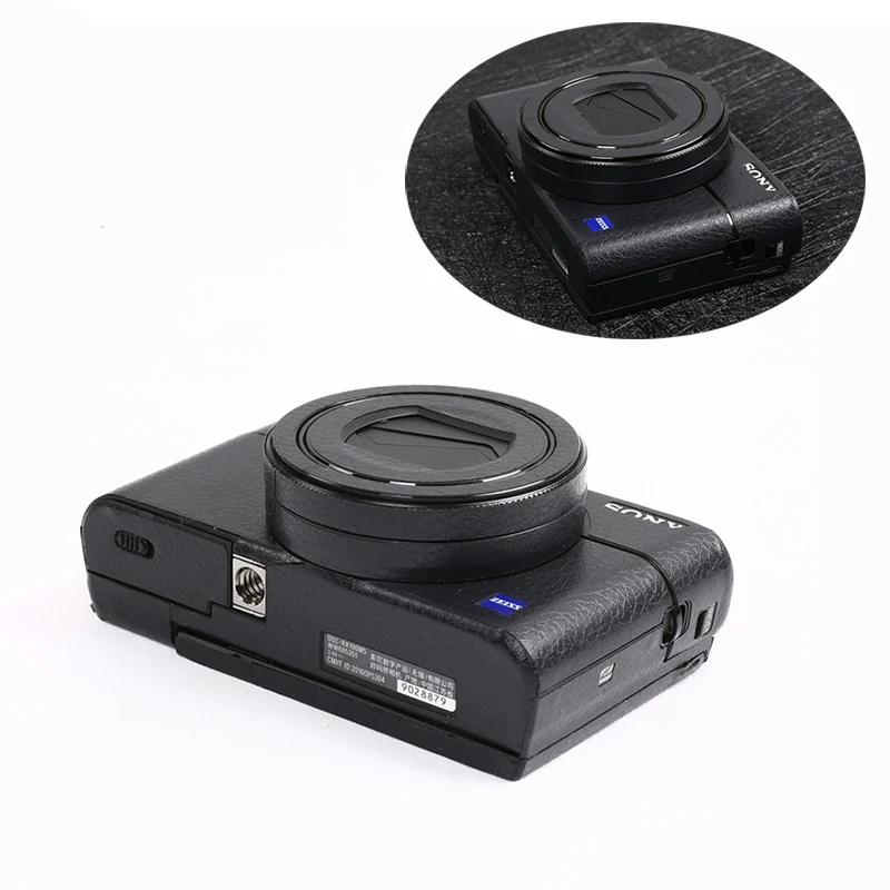 Чехол для корпуса камеры кожаная текстурная пленка Sony RX100 III M4 M6 M7 RX100IV RX100V RX100M5