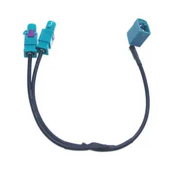

Dual-Male Fakra to Female Fakra Antenna Adapter Cable Radio FM Conversion Line C63D