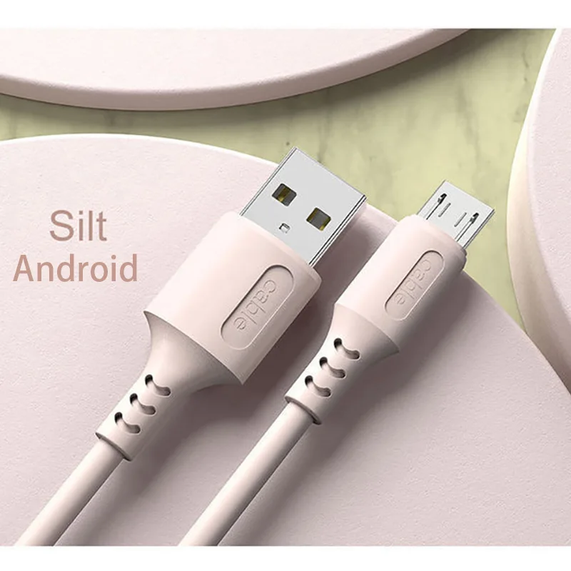 Nylon Braided Micro USB Cable 0.25m/1m/2m/3m Data Sync USB Charger Cable For Tablet USB Type C Android USB Phone Cables android charger cord Cables