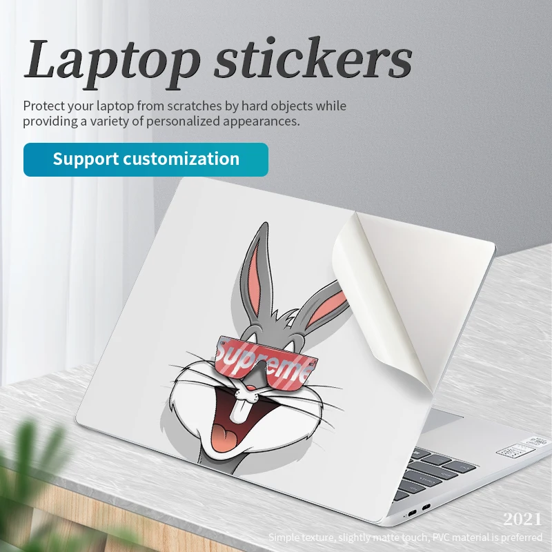 DIY Lovely Cover Laptop Stickers Skins Notebook Cartoon Sticker 11"13"14"15"17" Vinyl Decal for Macbook/ASUS/ HP/Acer /Lenovo