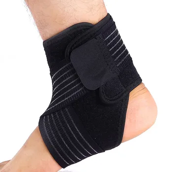 Verstelbare Enkel Ondersteuning Pad Elastische Brace Guard Ademend Voet Enkels Protector Wrap Voor Basketbal Voetbal Running Z