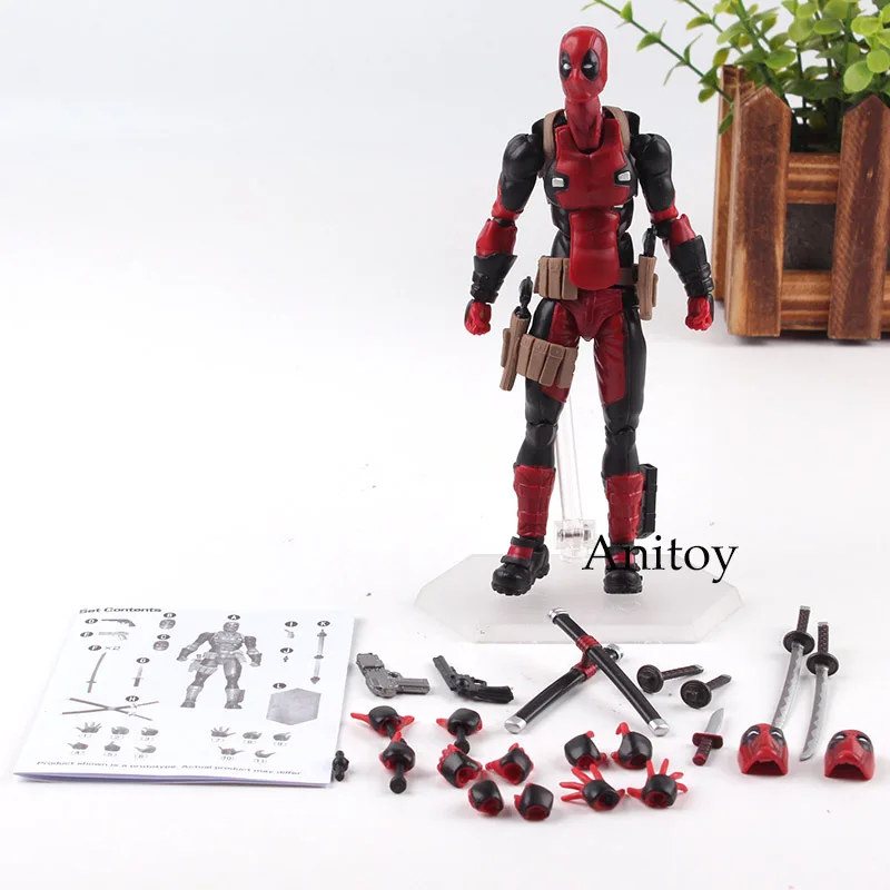 

Marvel Deadpool Figurine 353 Figure PVC Good Smile Company Collection Model Toys Doll Gift 15cm