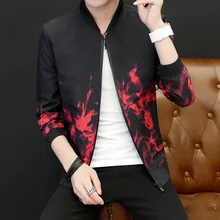 Осенне-зимняя куртка для детей 19 лет модная Осенняя мужская одежда в Корейском стиле Повседневная коллекция 5013 года; большие размеры