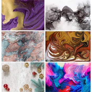 

SHENGYONGBAO Vinyl Custom Photography Backdrops Props Colorful Marble Pattern Texture Photo Studio Background 200904DLP-01