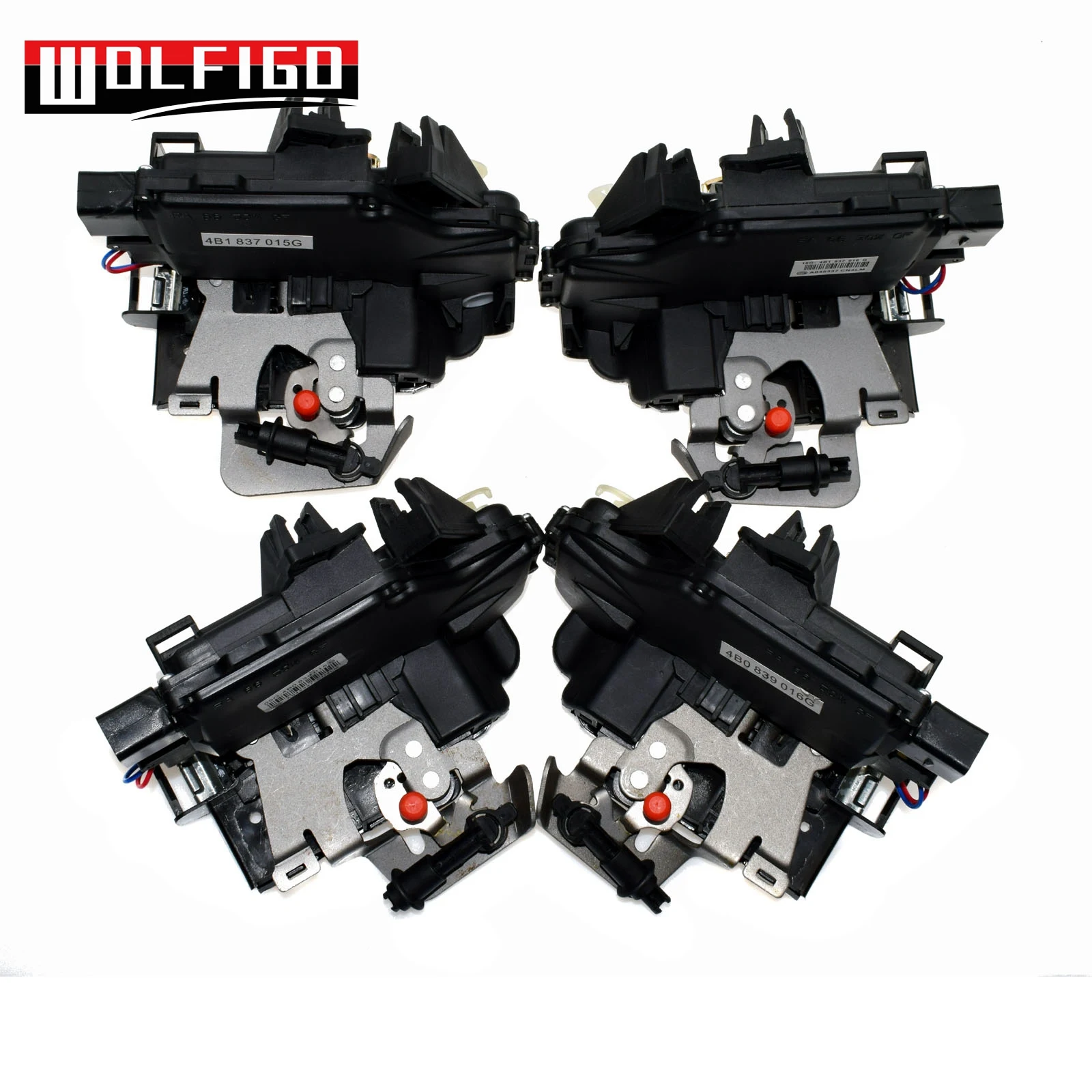 Приводы дверного замка WOLFIGO для AUDI A4 A6 4B C5 8E 4B1837015G 4B1837016G 4B0839016G|Замки и фурнитура| |