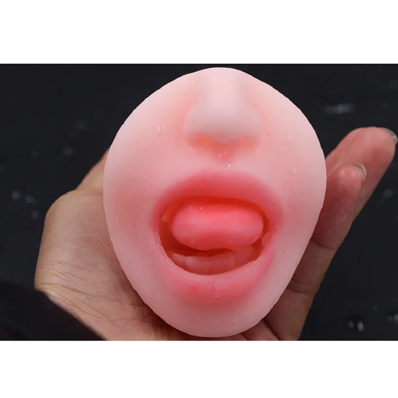 Реалистичная Вагина рот оральный секс-игрушка 3D Глубокая глотка секс-игрушки для
