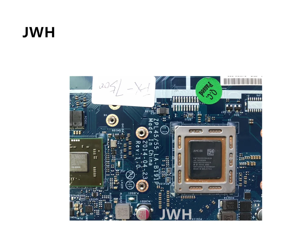 YPAY для hp ProBook 455 G2 материнская плата FX-7500 LA-B191P 773080-001 773080-501 773080-601 тестирование работы