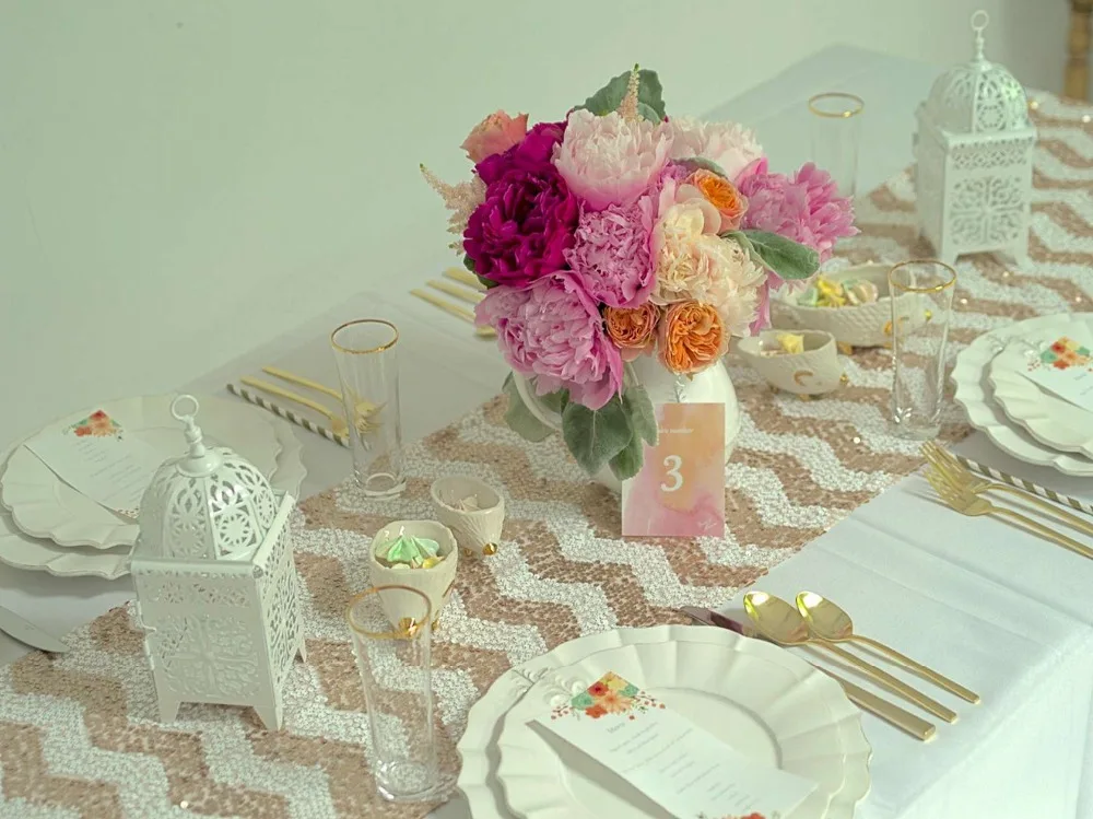 Sequin Table Runner066