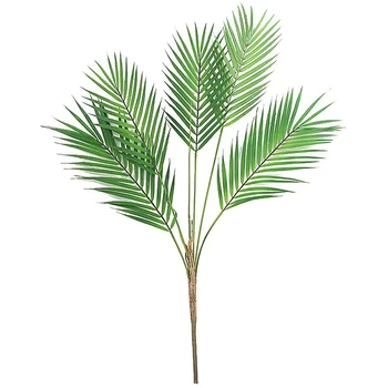 

Palm Fronds Tropical Palm Leaves Artificial Palm Leaf Faux Leaves Greenery for Home Wedding Palm Leaves Decorations