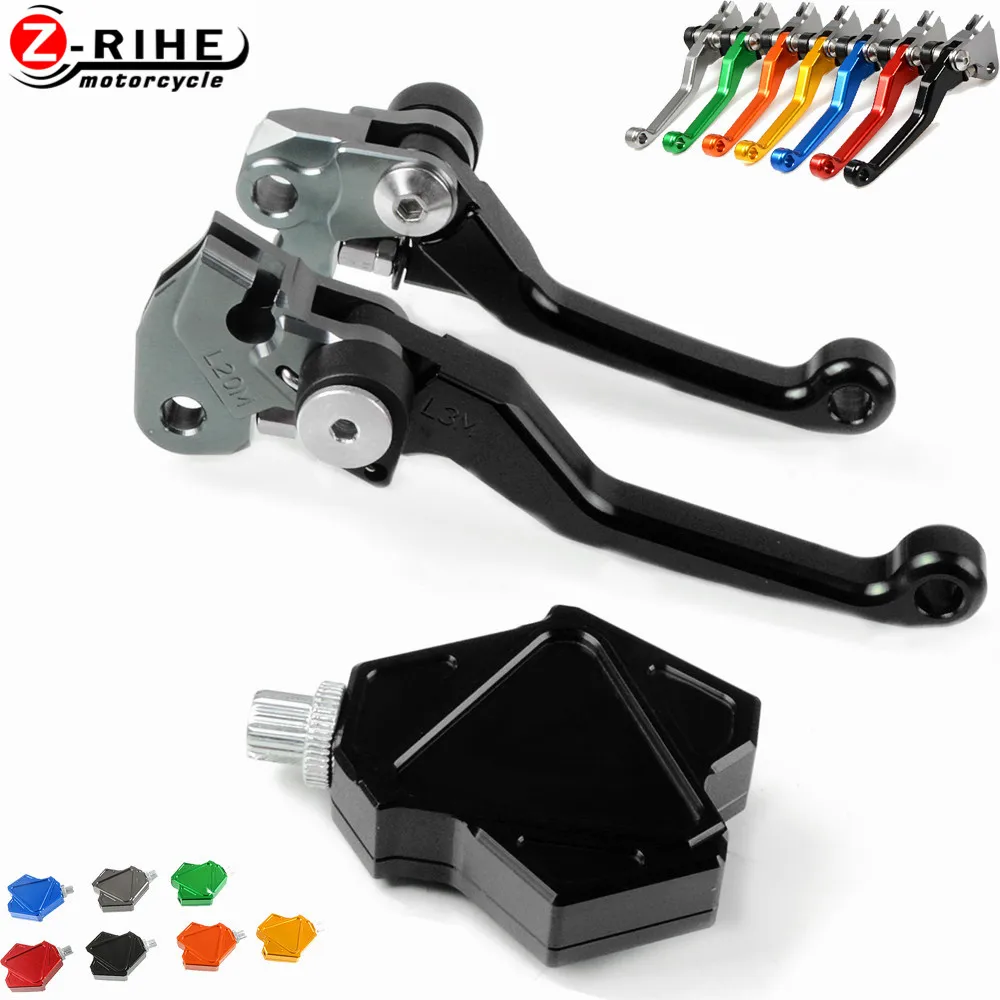 

Motorcycle Accessories Pivot Brake Clutch Levers and Easy Pull Clutch Lever System moto parts For HUSQVARNA TC65 tc 65 2017 2018