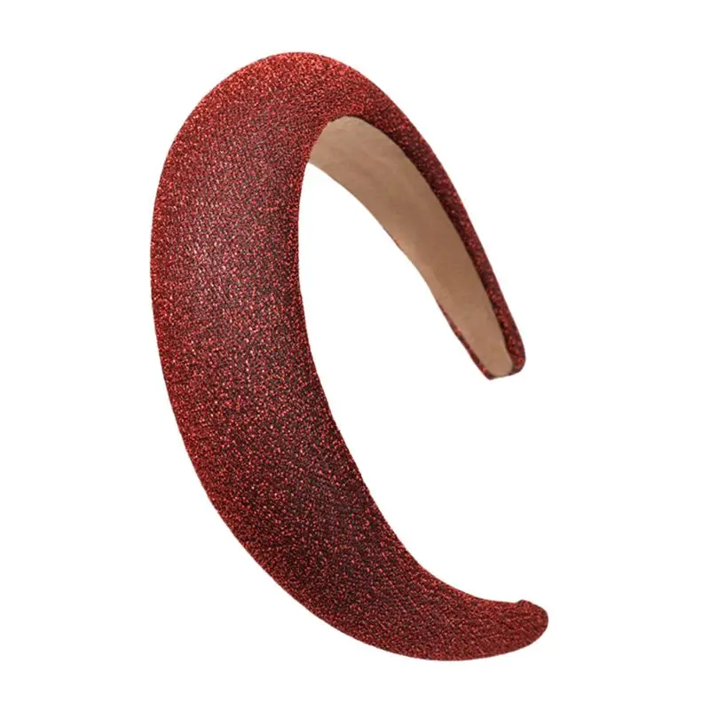New Fashion Solid Color Thick Sponge Headband Turban Women Hair Band Girls Headwear Accessories 1 New Fashion Solid Color Thick Sponge Headband Turban Women Hair Band Girls Headwear Accessories 5