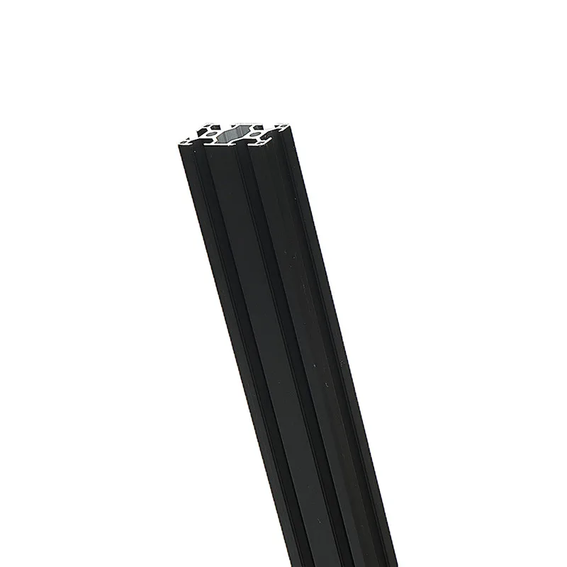 1 шт. черный 1000 мм 3060 T слот алюминиевые профили, полученный экструзией рамка 30x60 мм алюминиевые экструзии для DIY