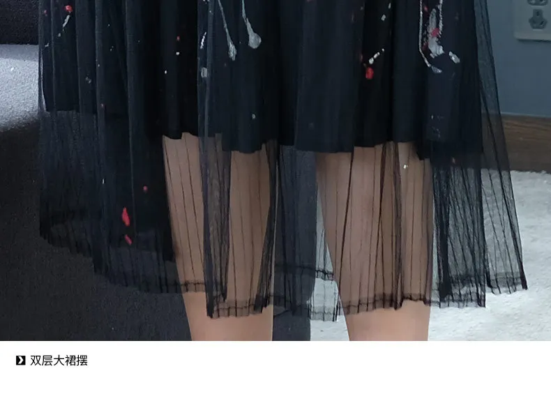 Эластичное плиссированное платье размера плюс Miyake, осень, новое женское платье с круглым вырезом и рукавом три четверти, модное обтягивающее плиссированное платье для женщин