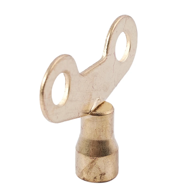 Горячая 2 шт Кухня 15/64 inchSquare Stem золотой тон кран ключ Knop