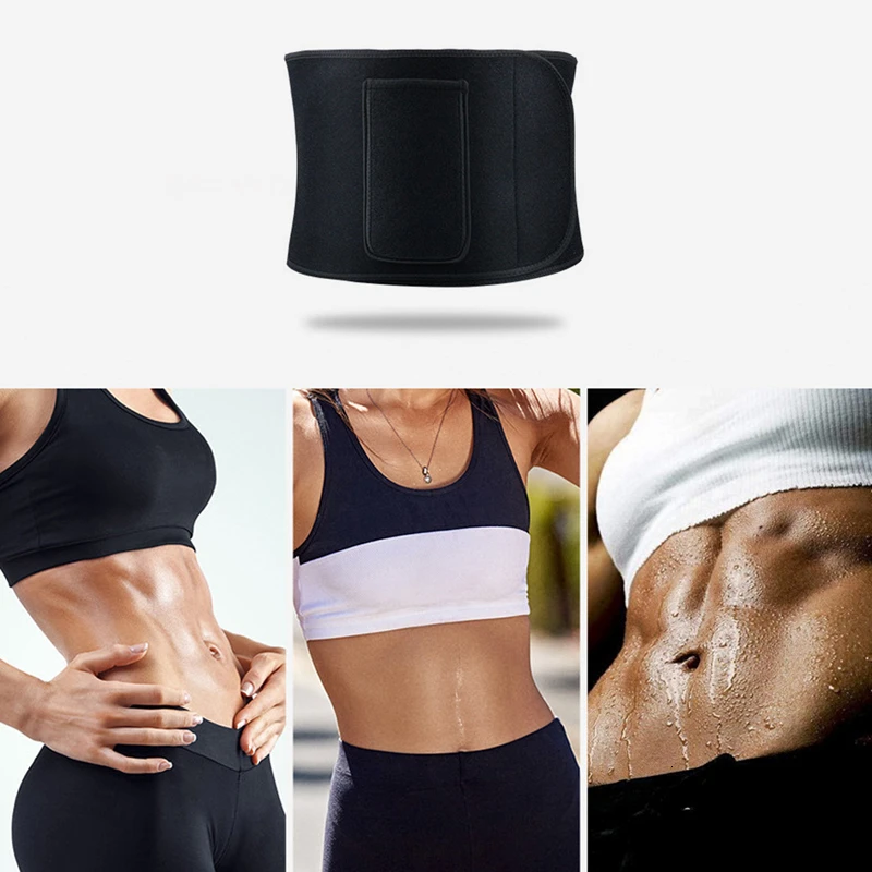 Violent Khan Waist Support Pressure Shaping Sweat Belt Corset Belly Band Yoga Fitness Women Weightlifting Protective