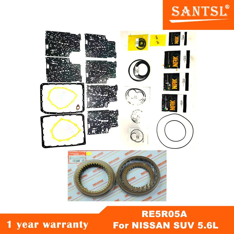 RE5R05A Auto Transmission Master Rebuild Kit Overhaul Fit For NISSAN 2