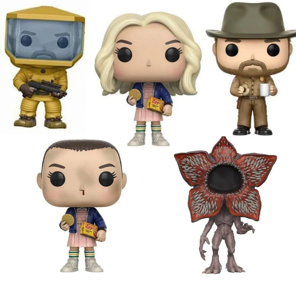 Funko Pop Stranger Things Character 10 см фигурка игрушки виниловые куклы для коллекции