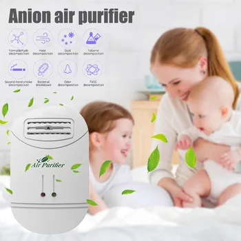 

Multi-functional Air purifier dust removal smoke deodorant Car air purifier negative ion ABS freshly For Home/office/classroom