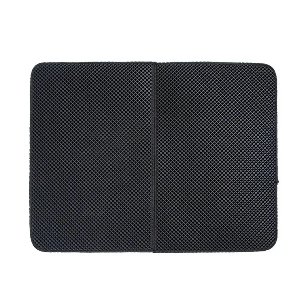 

Washable EVA Cat Litter Mat Waterproof Fire Blanket Double-Layer Cat Litter Trapper Mat Soft Cat Cushion Foldable large Cat Bed