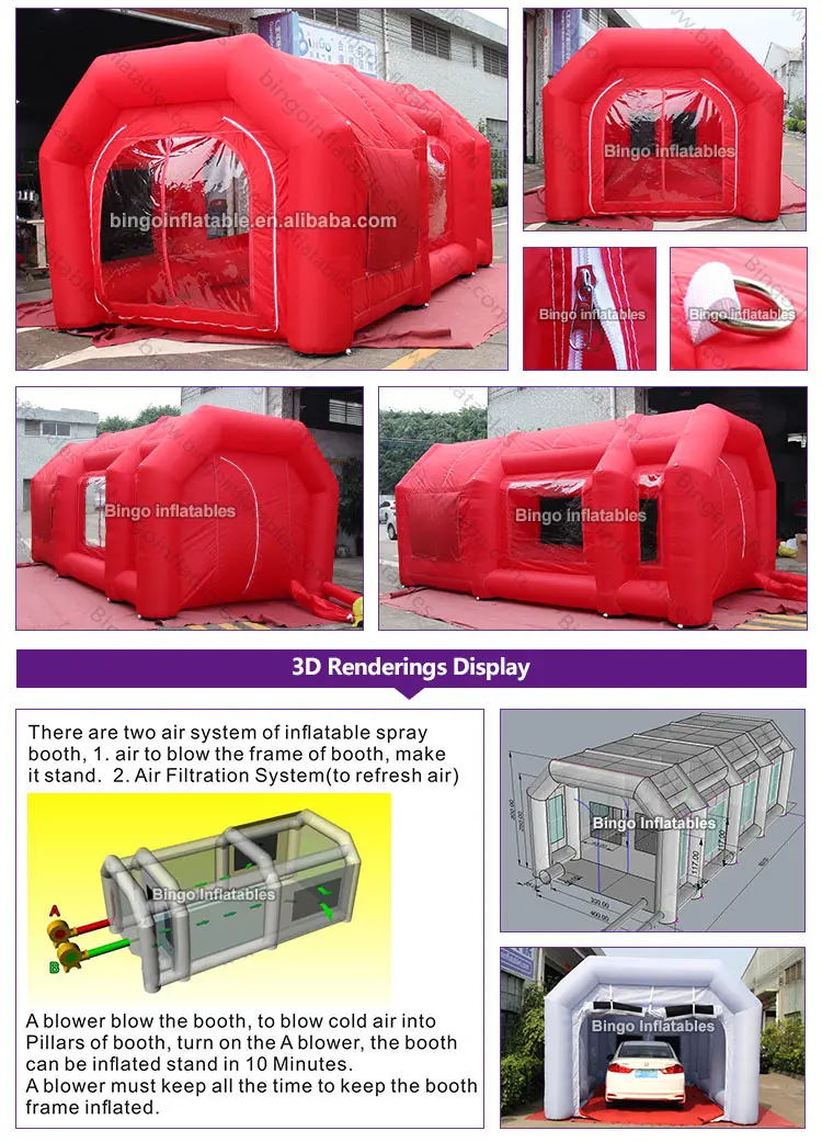 BG-T0154-Inflatable Portable Spray Booths_2