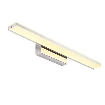 

Simple LED Mirror Headlight Waterproof Anti-Fog Bathroom Mirror Wall Lamp Cabinet Mirror Light 12W 52CM Warm Light For 110-220V