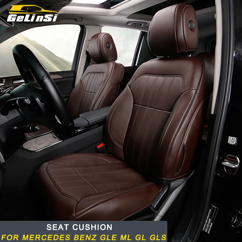 Gelinsi для Mercedes Benz GLE W166 Coupe C292 2016-2018 чехол сиденья автомобиля Всесезонная льняная