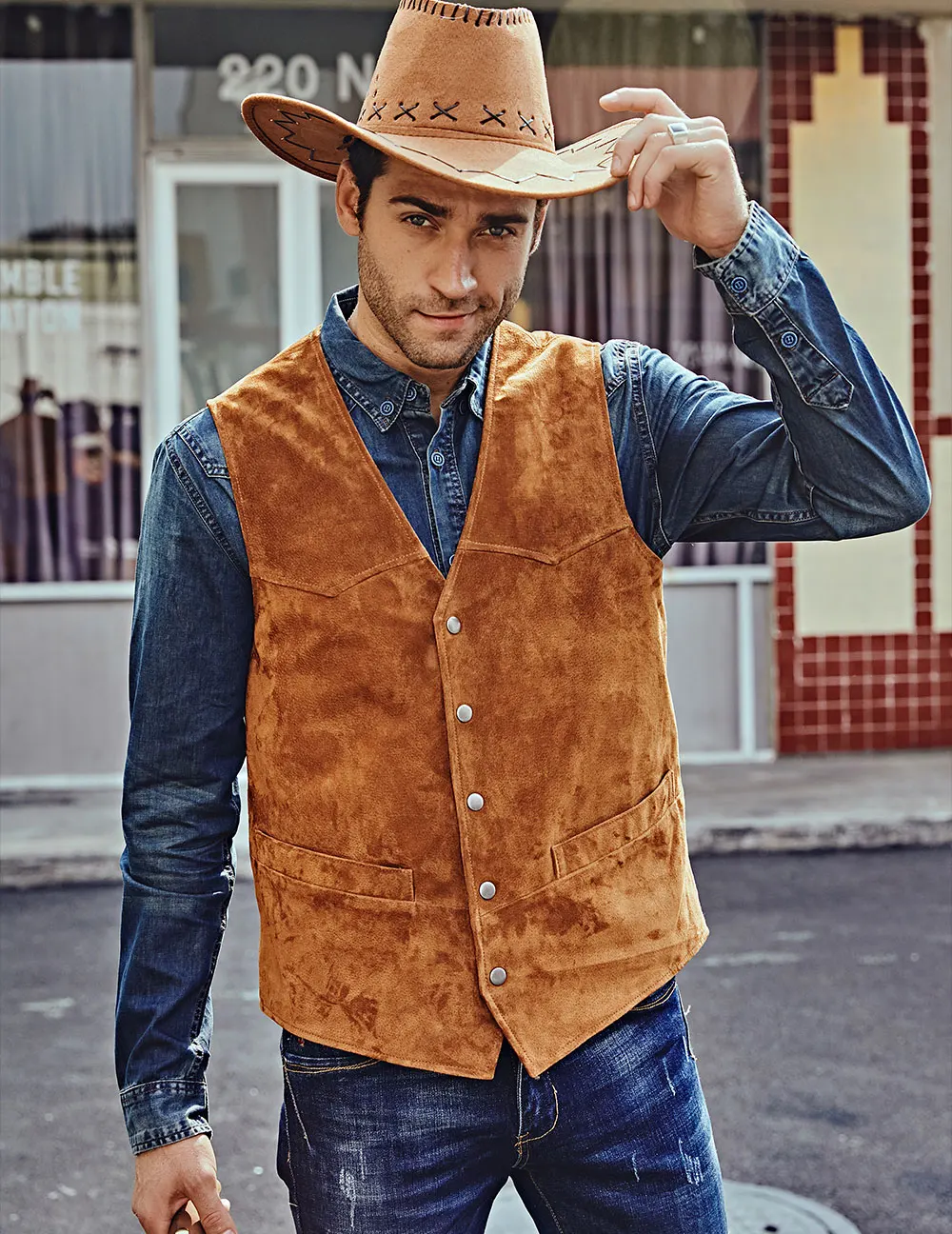 cowboy vest