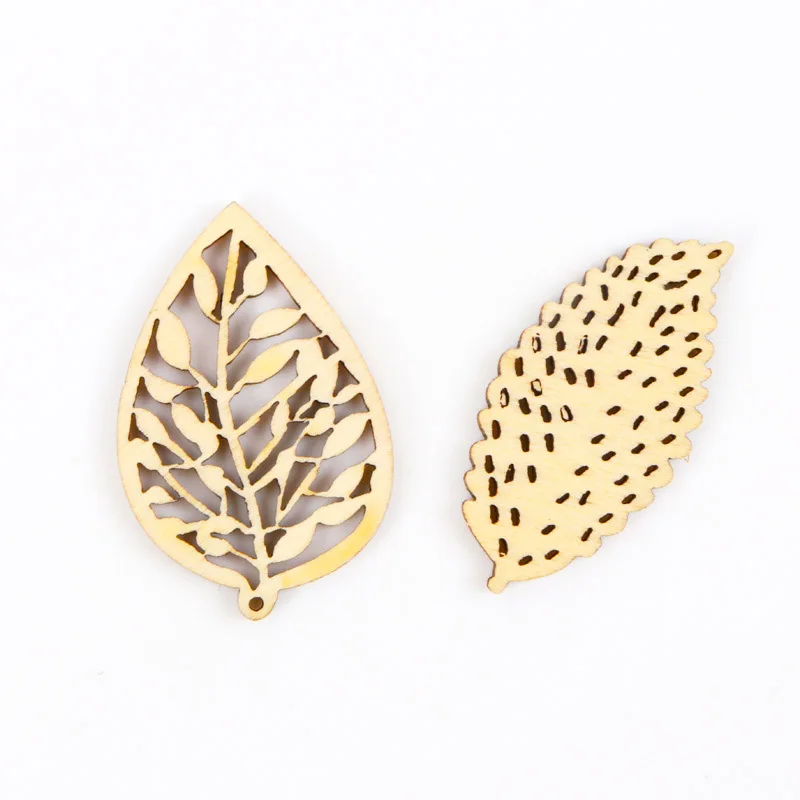 Mixed-Leaves-Pattern-Wooden-Scrapbooking-Art-Collection-Craft-for-Handmade-Accessory-Sewing-Home-DIY-20-40mm (4)
