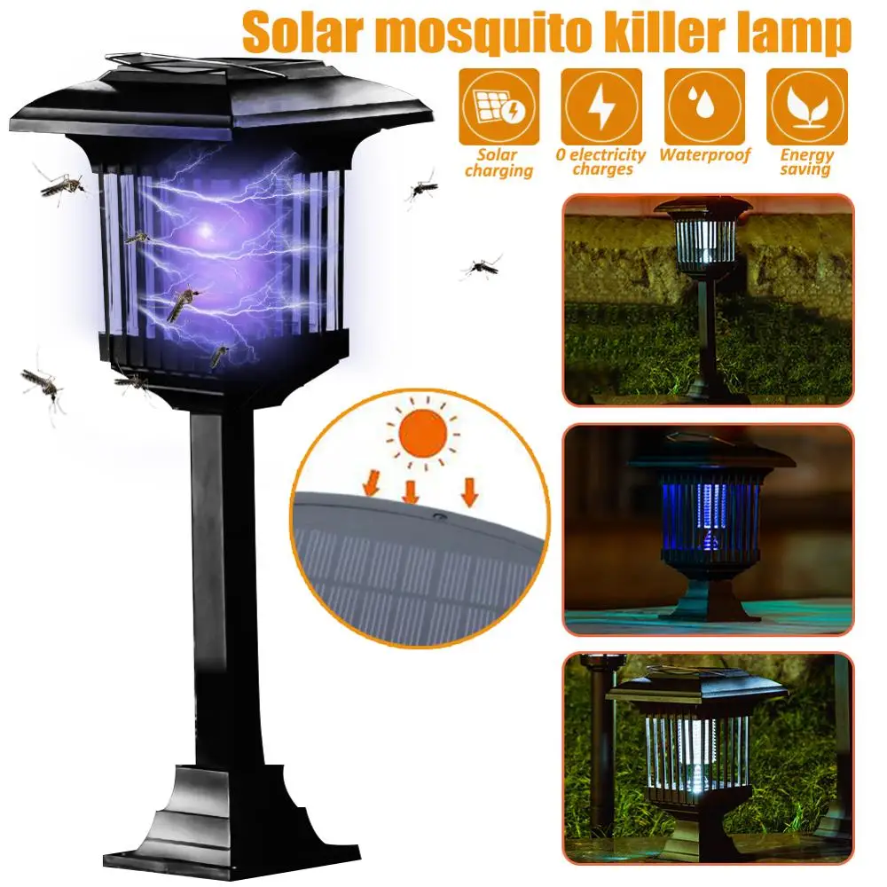 

Solar Courtyards Mosquito Light Led Mosquito Killer Lamp Photocatalytic Repellent Pest Trap Light Garden Electronics Night Light