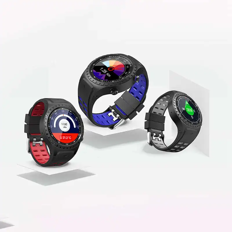 M1 Smartwatch 1,3 дюймов цветной экран мульти-спортивные режимы динамический компас Gps Hrm