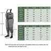 Men's Breathable Zip-Front Stockingfoot Chest Wader Waterproof Hunting Waders Fishing Clothing Dry Pants with Multi-pocket ► Photo 3/5