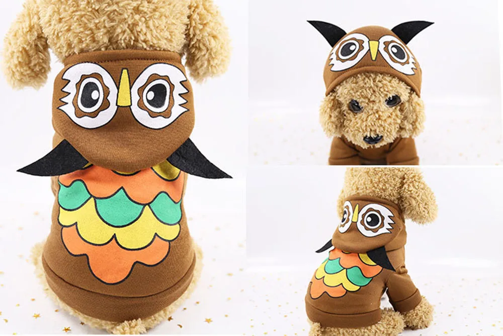 Костюм для домашних животных; милый костюм с животными из мультфильмов; худи для маленьких собак; флисовое пальто; сезон осень-зима; одежда для щенков; Одежда Для Пуделя; таксы