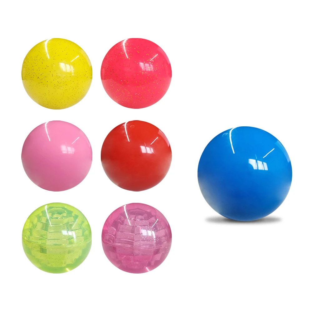 Golf Balls 1pcs Solid Color/Solid Color With Gold Powder/Pyramid Double-layer Transparent Sand Forest Balls