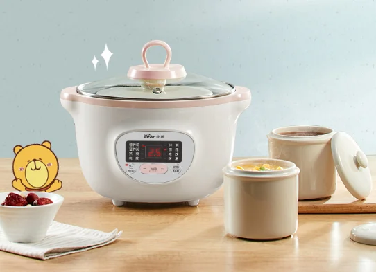Home ceramic soup soup congee bird's nest electric stew J03