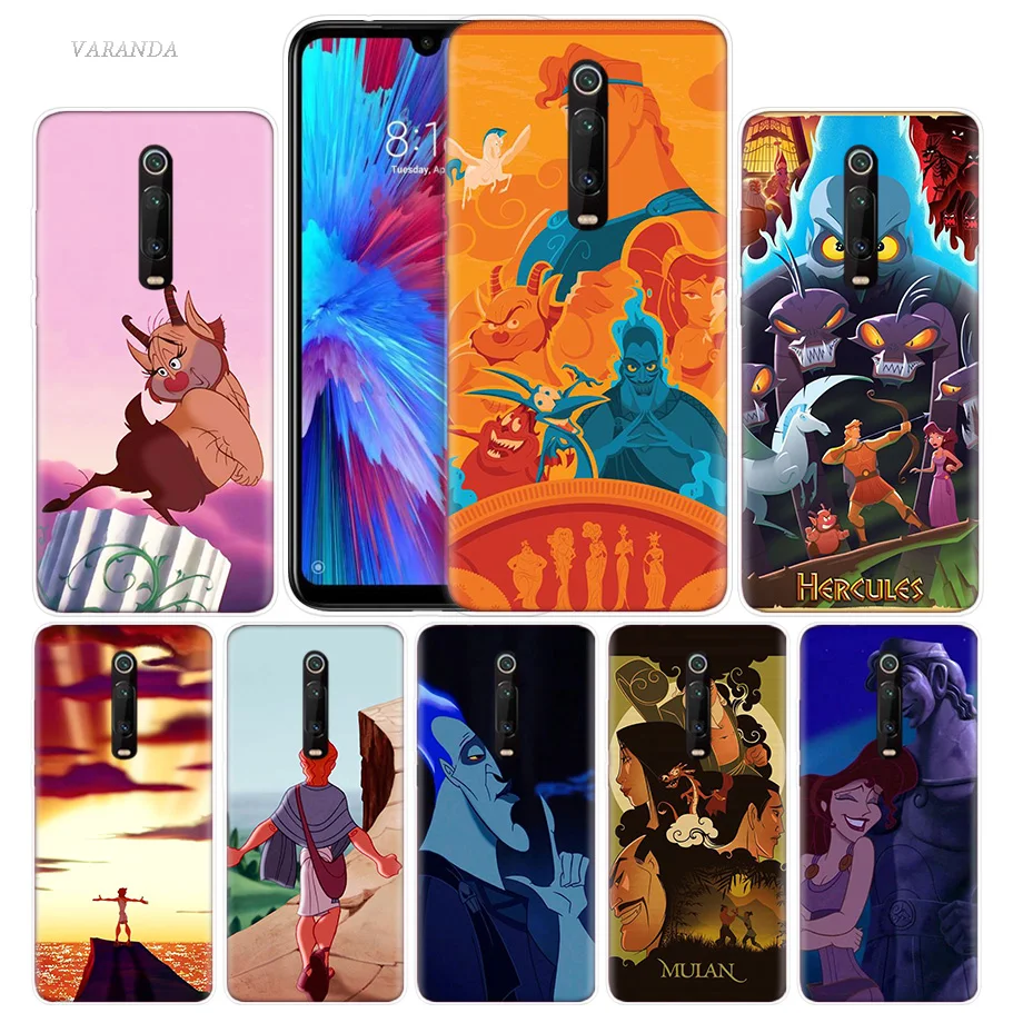 

HERCULES Anime Case for Xiaomi Redmi Note 7 K20 CC9 7S S2 6 6A 7A 5 Pro MI Play CC9E 9T A1 A2 8 Lite F1 Phone Cover