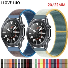 20mm 22mm watch strap for Samsung Galaxy Watch 3 45mm/46mm/42mm/active 2 band Gear S3 Frontier Huawei watch GT 2/2e/pro Strap