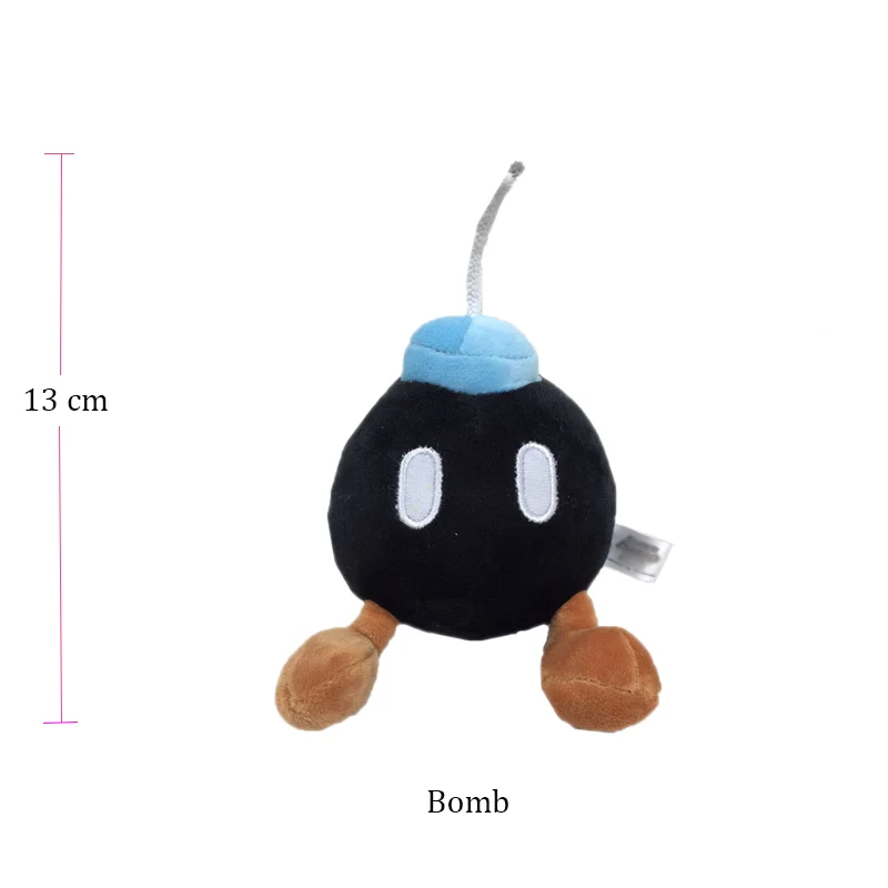 2 Аниме Super Mario Bros Bomb Magikoopa жаба застенчивый парень призрак Blooper DiddyPeluche Кукла Плюшевая мягкая детская игрушка Рождественский подарок - Цвет: 2