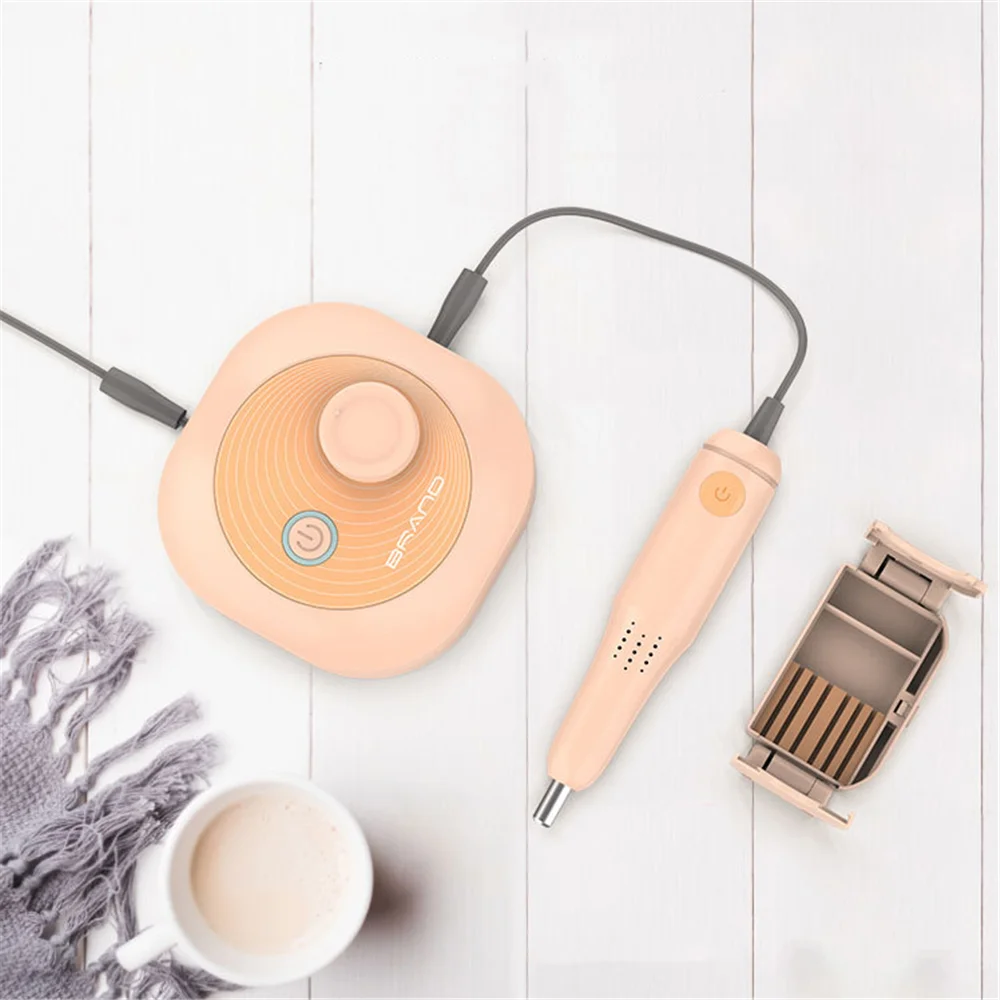 Аппарат для маникюра и педикюра электрический фрезер нейл арта с аксессуарами