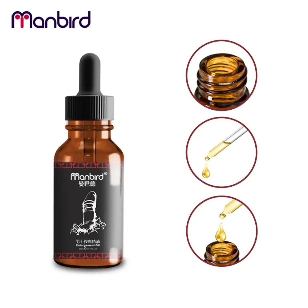 3 Pcs Sex Aphrodisiac Penis Enlargement Oil Increase Male Enlargers Enhancement Cream Big Dick Thickening Sex Products for Men