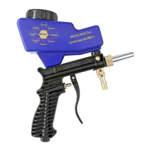 Siphon Sandblasting Gun Hit Color Pneumatic Siphon Sandblasting Spray Gun Small Sand Blasting Rust Blasting Device