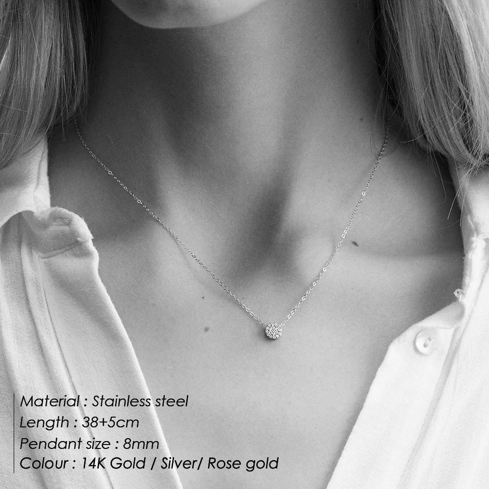 Женское Ожерелье eManco 316L из нержавеющей стали с гравировкой, оригинальное ожерелье для женщин, подарочное ожерелье, ювелирное изделие