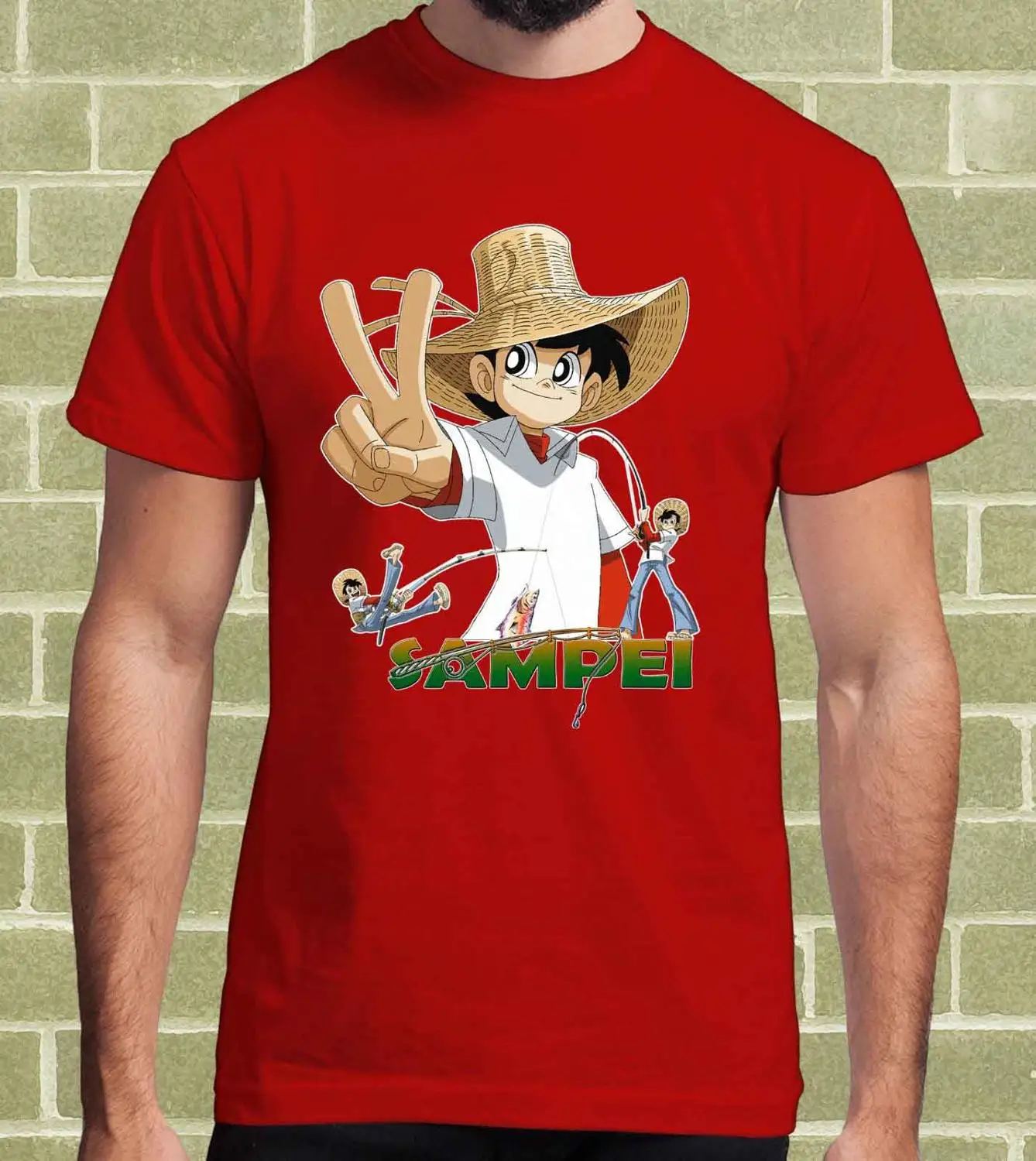 

2019 Fashion Short Sleeve Sampei Cartoon Anni 80 T Shirt Per Uomo E Bambino Print Tee Shirts