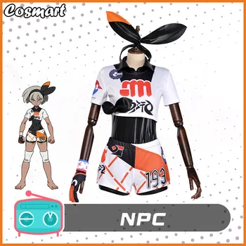 

Anime Pokemon PMSword Bea Lovely Uniform Cosplay Costume Party Suit Halloween Costumes for men Women New 2020